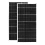 120W 240W 360W 480W Tempered Glass Solar Panel Rigid Painel 120V 1-4pcs Windproof Anti-snow Anti-hail PV Panels Solar System