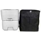 Portable Toilet WC Bucket Bag Toilet Storage Bag Toilet Carrying Case For Camping Toilet Paper Hanging Holder Roll Storage Bag