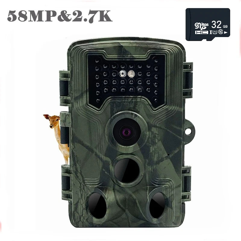 PR1000 Hunting Trail Camera 36MP  Night Vision Wildlife Camera With Motion Activated Outdoor Trail Cam Trigger Wildlife Scouting