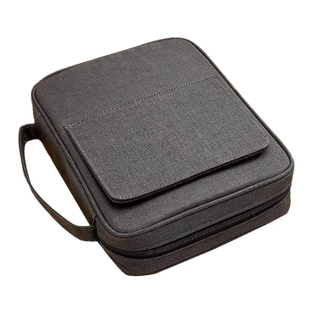 Large Bible Cover Book Holy Cover Case Carry Bag Waterproof Storage Bag Multiple Pockets Church Bag With Handle To Hold Pen Book