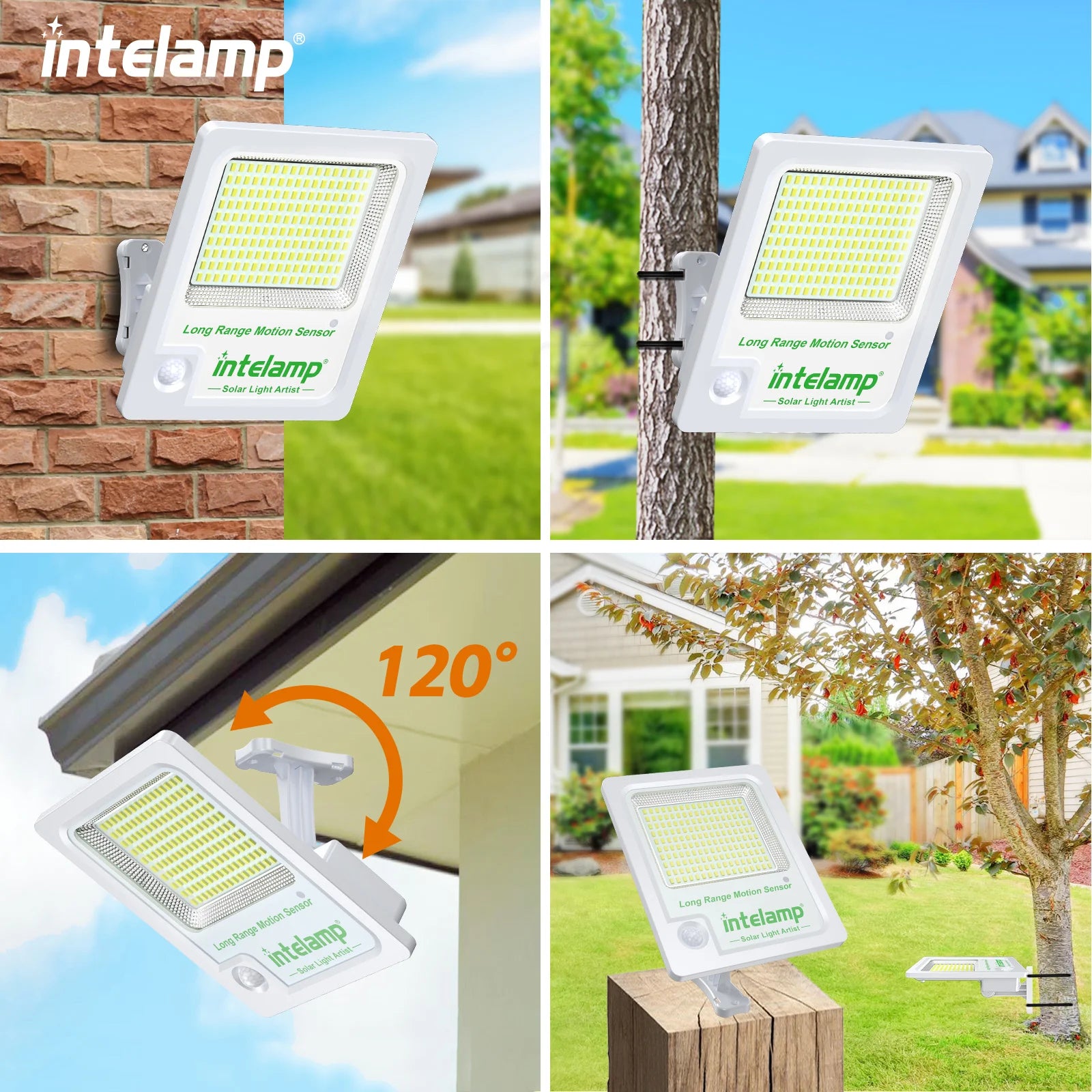 3000LM Super Powerful LED Solar Light Outdoor IP65 Motion Sensor Super Bright Outdoor Solar Wall Lamp Garden Street Spotlight