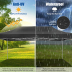 10x20 Heavy Duty Pop Up Canopy Tent for Parties Event Wedding Commercial Instant Canopy with Roller Bag, Party Tent Waterproof