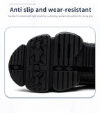 Breathable lace-free soft sole comfortable anti-smash anti-puncture labour insurance shoes