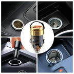 Fast Charging Car Charger 100W USB Fast Car Charger 2 Port Portable Overvoltage Protection Flash Charging Charger Car SUVs