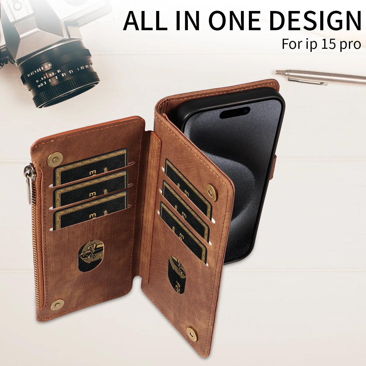 Vintage Faux Leather Case for Samsung GalaxyA235G A24 A25 A31 A32 A33 A34 A35 A50 A51 A52 A53 A54 Flip Wallet Style Phone Case