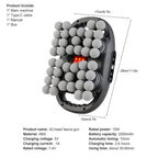 42-Heads Fascia Gun High-Frequency Vibration Body Massage Gun Back and Waist Massager Neck Shoulder Massager Muscle masajeador