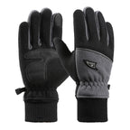 Winter Men's Gloves Polar Fleece Thick Warm Women Cycling Sports Driving Waterproof Non-Slip Touch Screen Motorcycle Gloves