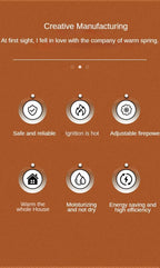 Heater Air Heating Machine Household Petroleum Heizung Outdoor Heater SHC-23K Automatic Flameout Safety Device