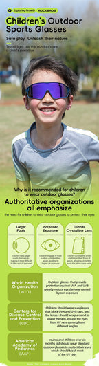 ROCKBROS Sunglasses Kids Girls Boys Polarized/Photochromic Goggles Children Glasses UV Protection Eyeglasses Eyewear