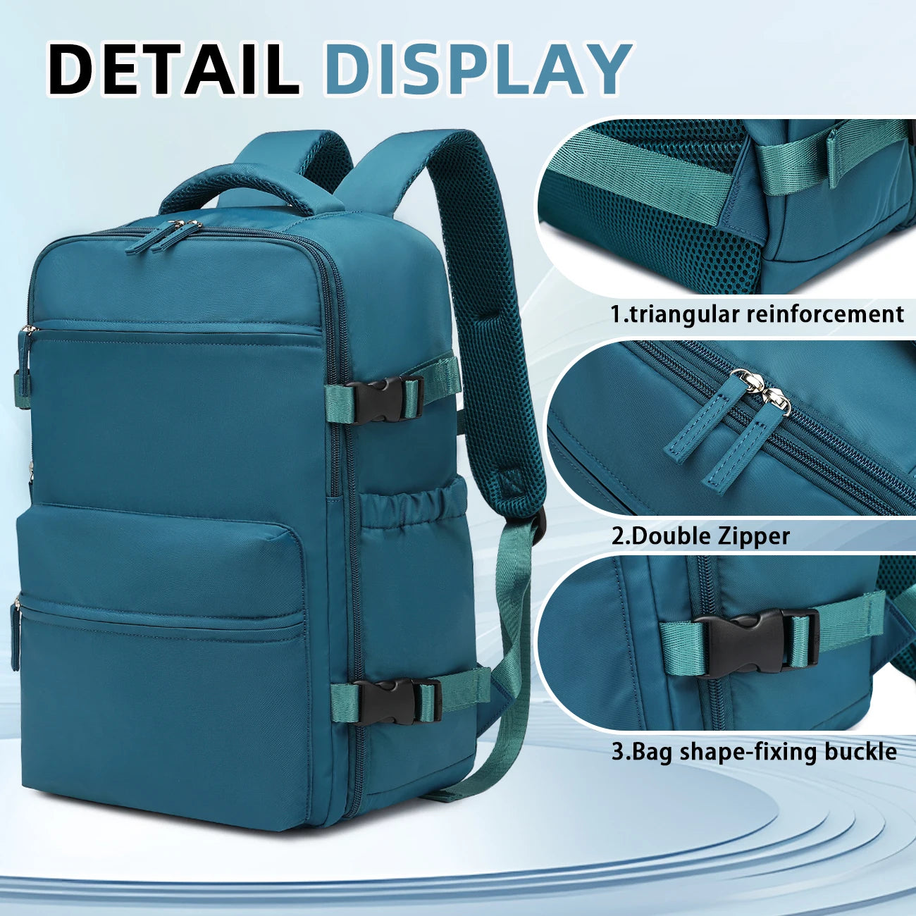 Vacuum Storage Travel Backpack, Airline Carry-On Bag, Business Laptop Backpack & Tote Bag for Men and Women