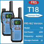2pcs Baofeng F22 Kids Walkie Talkie Rechargeable Type-C Ham Radio Electronic Toys Birthday Gift Children
