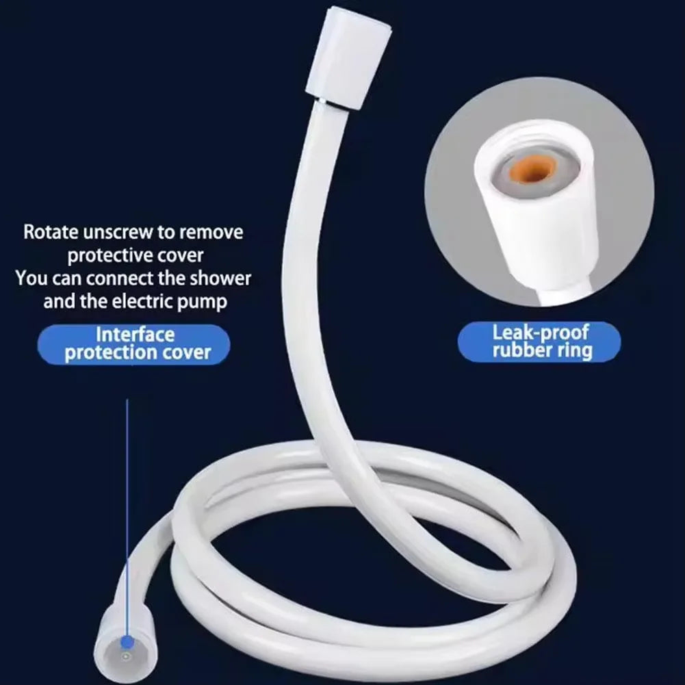 Portable Rechargeable Outdoor Shower Handheld Compact Design Gentle Flow for Car Washing Gardening Bathing Camping Travel