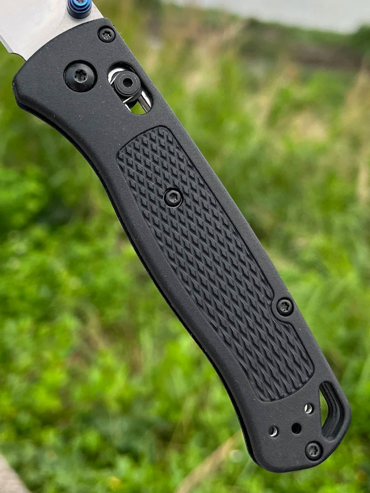 BM Bugout 535 EDC Knife Ranger Green Grivory Handle knife CPM-S30V Stainless Steel folding knife hiking tactical pocket knife