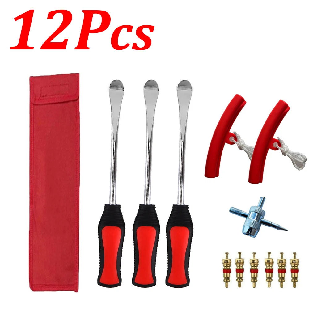 1-36Pcs Motorcycle Tyre Changing Levers Bike Tire Repair Tool Car Spoon Rim Protector Tire Kit Auto Tire Replacement Lever Tool