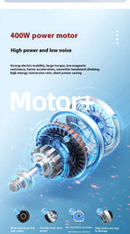 800W48V 70km folding electric tricycle small leisure vehicle for adults to ride three people portable battery car for home use