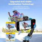AOCHUAN Smart XPro Ai 3 Axis Smartphone Gimbal Stabilizer For iPhone And Android Smartphone Gimbal No app required to track face
