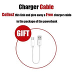 Xiaomi 50000mAh Power Bank Ultra Large Capacity 120W Super Fast Charging Portable External Battery With LED Digital Display