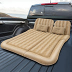 Car Inflatable Bed 2‑In‑1 Truck SUV Inflatable Car Mattress w/Air Pump&Pillow