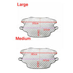 Magnetic Car Front Windshield Cover Automobile Sunshade Cover Winter Ice Frost Guard Sun Shade Protector Waterproof Car Cover
