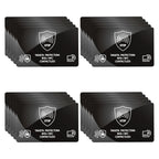 5Pcs RFID Blocking Card NFC Signal Blocking Security Debit Credit Card Passport Protector Blocker Portable Credit Card Protector