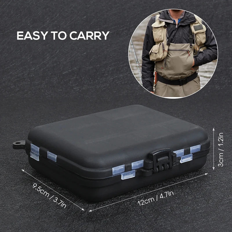 263pcs Outdoor Fishing Accessories Set With Tackle Box Including Plier Jig Hooks Sinker Weight Swivels Snaps Sinker Slides Kit