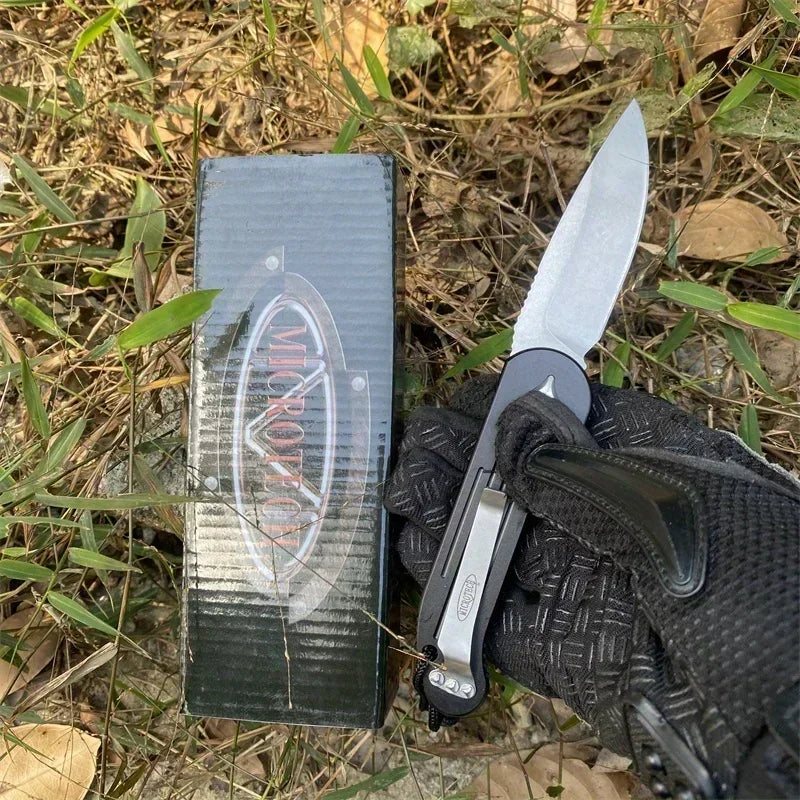 Micro Folding 135 Pocket Knife 8CR13 Blade Aluminium Alloy Handle Wilderness Camping Survial Knife EDC Tools Gift Knives for Men