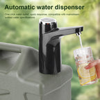 11L Large Water Tank Outdoor Water Bin with Faucet & USB Rechargeable Electric Water Pump Water Tank Cover for Camping Fishing