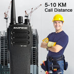 1/2PCS BaoFeng BF 1909 12W High Power Walkie Talkie Long Range UHF Two Way Radio Type C Charging Transmitter Upgrade UV 5R UV 82