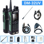 DMR GPS 10W DM-32UV BAOFENG DM32 Walkie Talkie Multi Band TDMR Dual Time Slot Wireless Copy Frequency Type-C AM/FM Two Way Radio