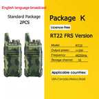 RETEVIS RT622 Walkie Talkie Mini 2 pcs PMR 446 Portable Two-way Radio ht PTT Walkie-talkies Communication Radio for Restaurant