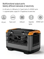 3000W Portable Power Stations Lifepo4 Battery Camping Outdoor Power Supply 5376wh Energy Storage 2400W Portable Power Generator