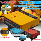 120W Lithium Battery Inverter DC 18V-21V To AC 220V for Makita Smart Transformer Outdoor Work Inverter