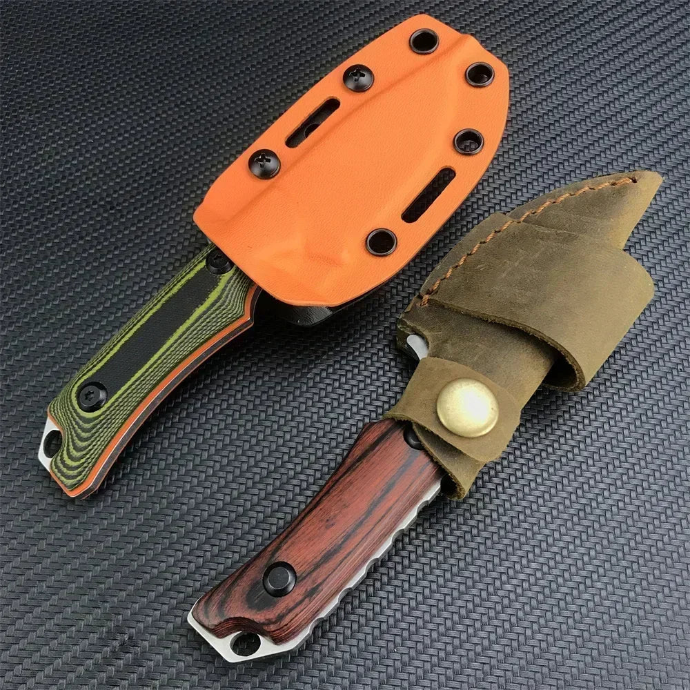 Hidden Canyon Hunter 15017 High-Strength Straight Knife Outdoor Tactical Camping Hiking  EDC Practical Cutting Knife Men's Gift