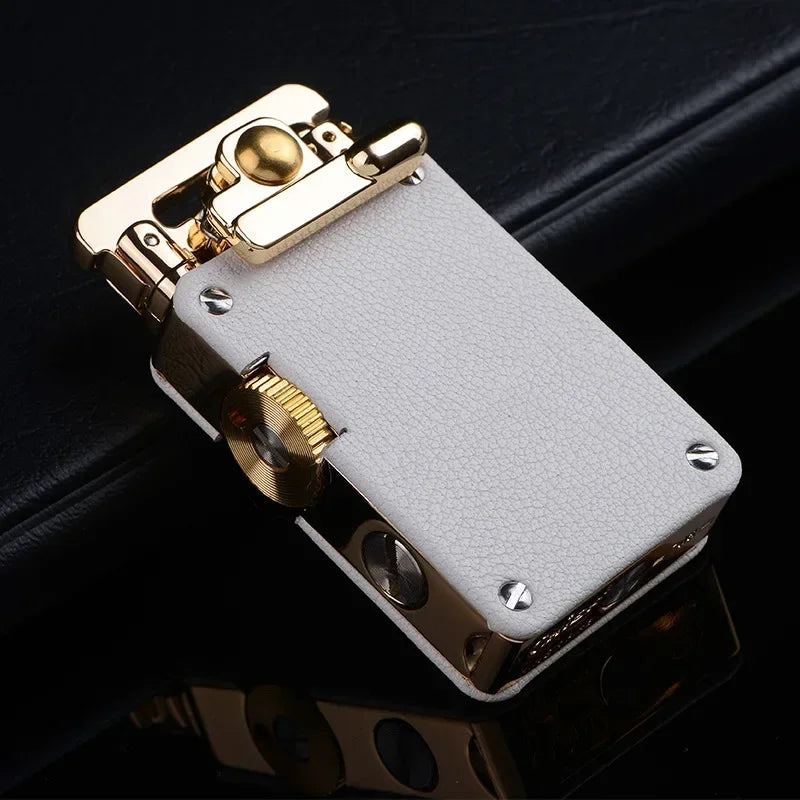 CHIEF Kerosene Lighter Light Luxury Rocker Ejection Ignition Mechanical Personalized Men's Business Gift Collectible