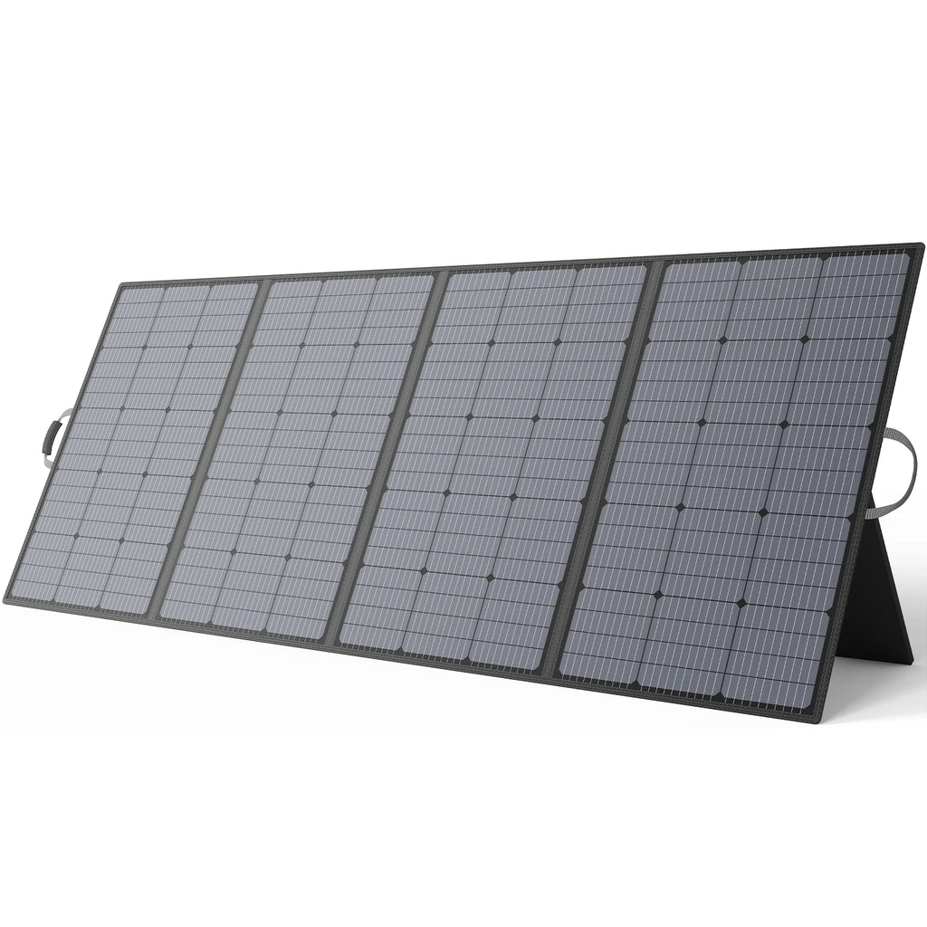 MHPOWOS Portable Solar Panel for Power Stations, 31V Solar Charger 400W Outdoor emergency backup power supply for RV Camping
