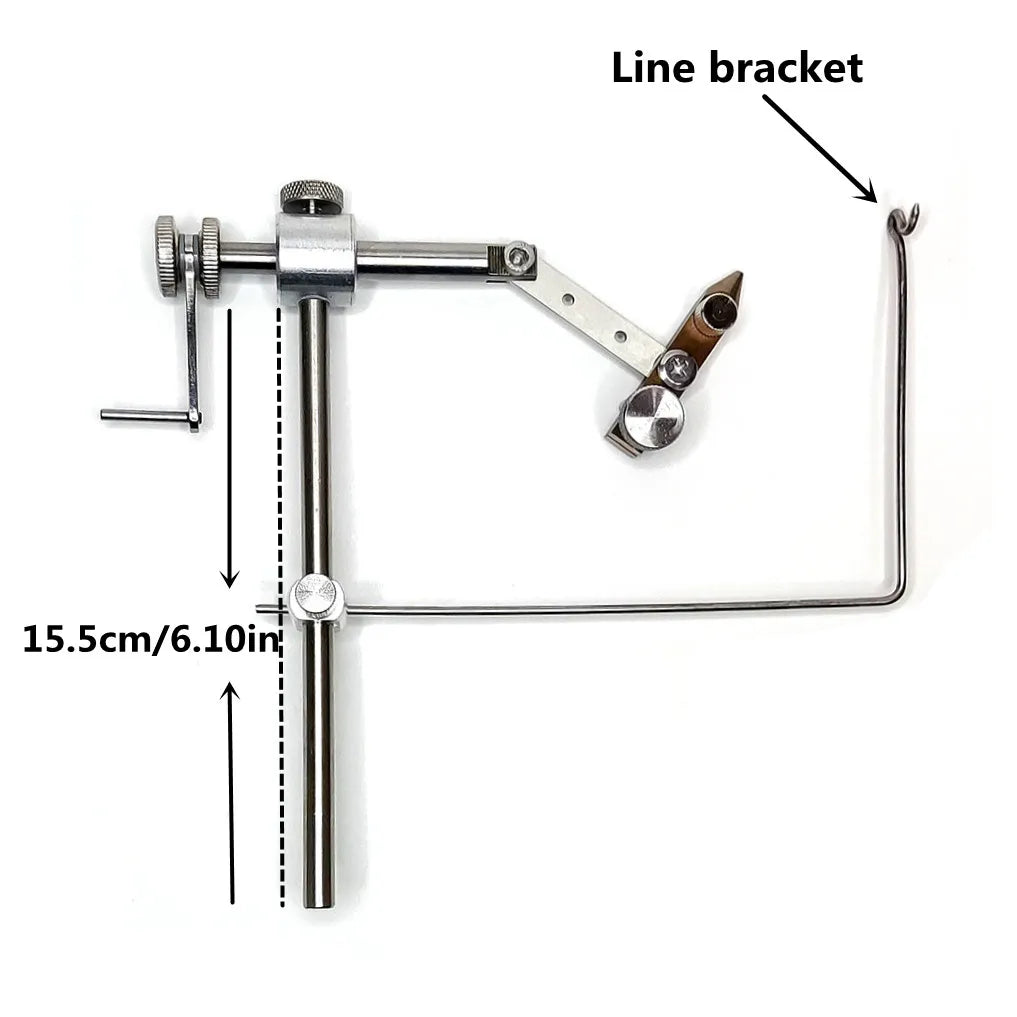 Rotating Fly Fishing Lure Tool Set Fly Fishing Lure Making Vice Suitable for Making Dry and Wet Lures for Trout and Salmon