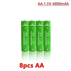 1.5V Rechargeable AA AAA 4.8-3.8Ah Battery For Torch Toys Clock MP3 Player Replace Ni-Mh Battery Delivery within 15-25 days