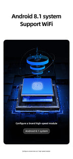 Zello POC Radio 2.4" Android 8.1 Smart Walkie Talkie, 4G SIM/WiFi, 100-Mile Long Range, Bluetooth Handheld Radio