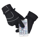 Waterproof Ski Men Glove Winter Touchscreen Thermal Lining Gloves Anti-Slip Warm Water-Repellent Winter Ski-Gloves