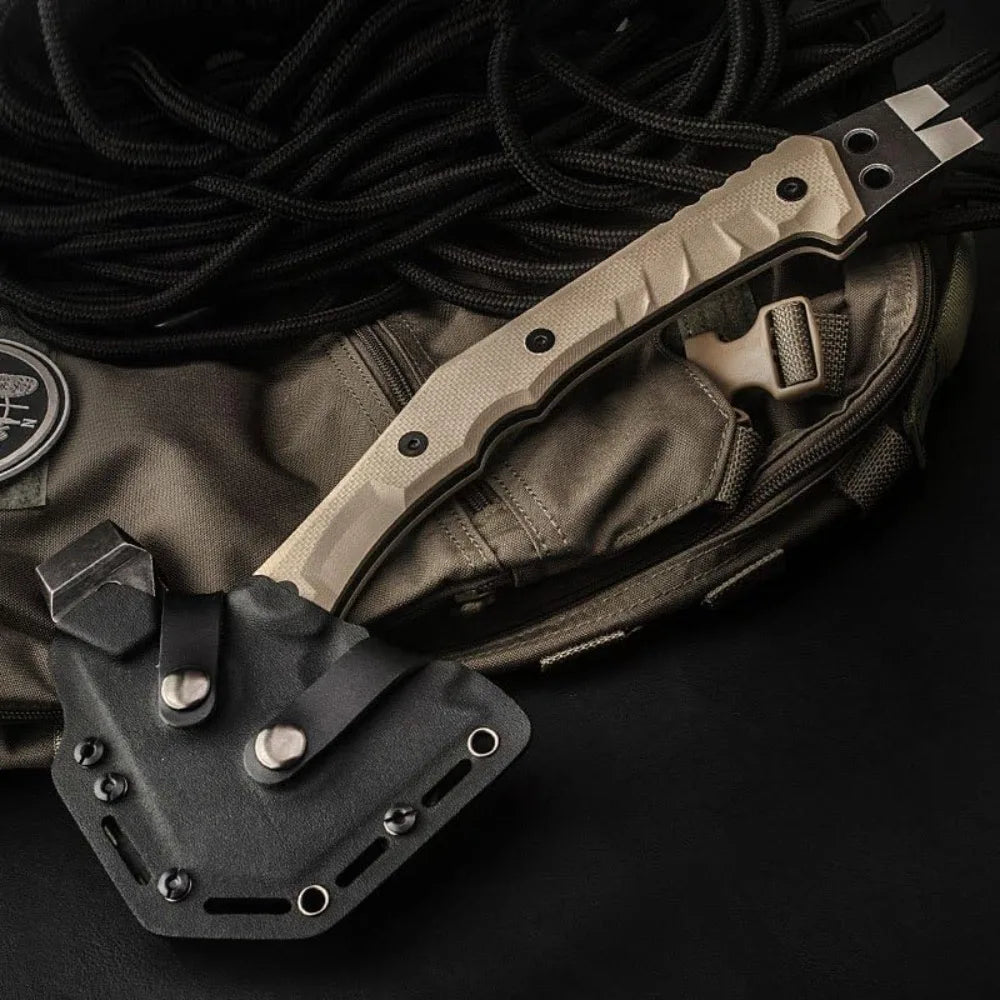 Mercenarys Tactical Engineer Axes Multifunctional Explosion-Proof Axe Camping Artillery Fire Rescue Hammer Hiking
