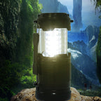 1pcs Tent LED Battery Lantern Telescopic Torch Camping Lamp Waterproof Emergency Light Powered By Dry Battery