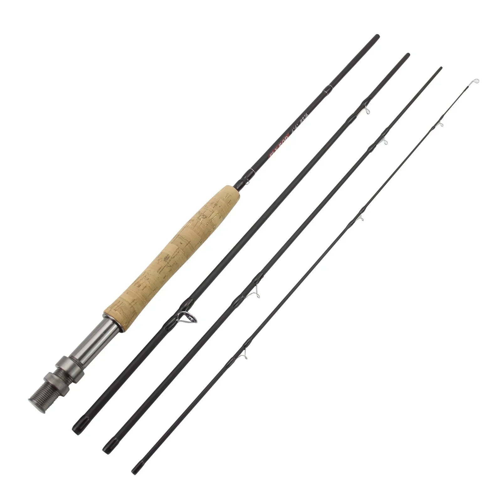 Mavllos Sneak Fishing Fly Rod 6.5ftT 8ft 9ft  Cork Handle Light Lake River 40T Carbon Fiber Fly Rod For Trout and Bass
