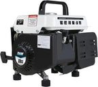 [XMSJ]XMSJ-1,200W Carrying Handle, PG1202SA Gas-Powered Portable Generator, 1200W, Black/White