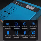 120W Lithium Battery Inverter DC 18V-21V To AC 220V for Makita Smart Transformer Outdoor Work Inverter