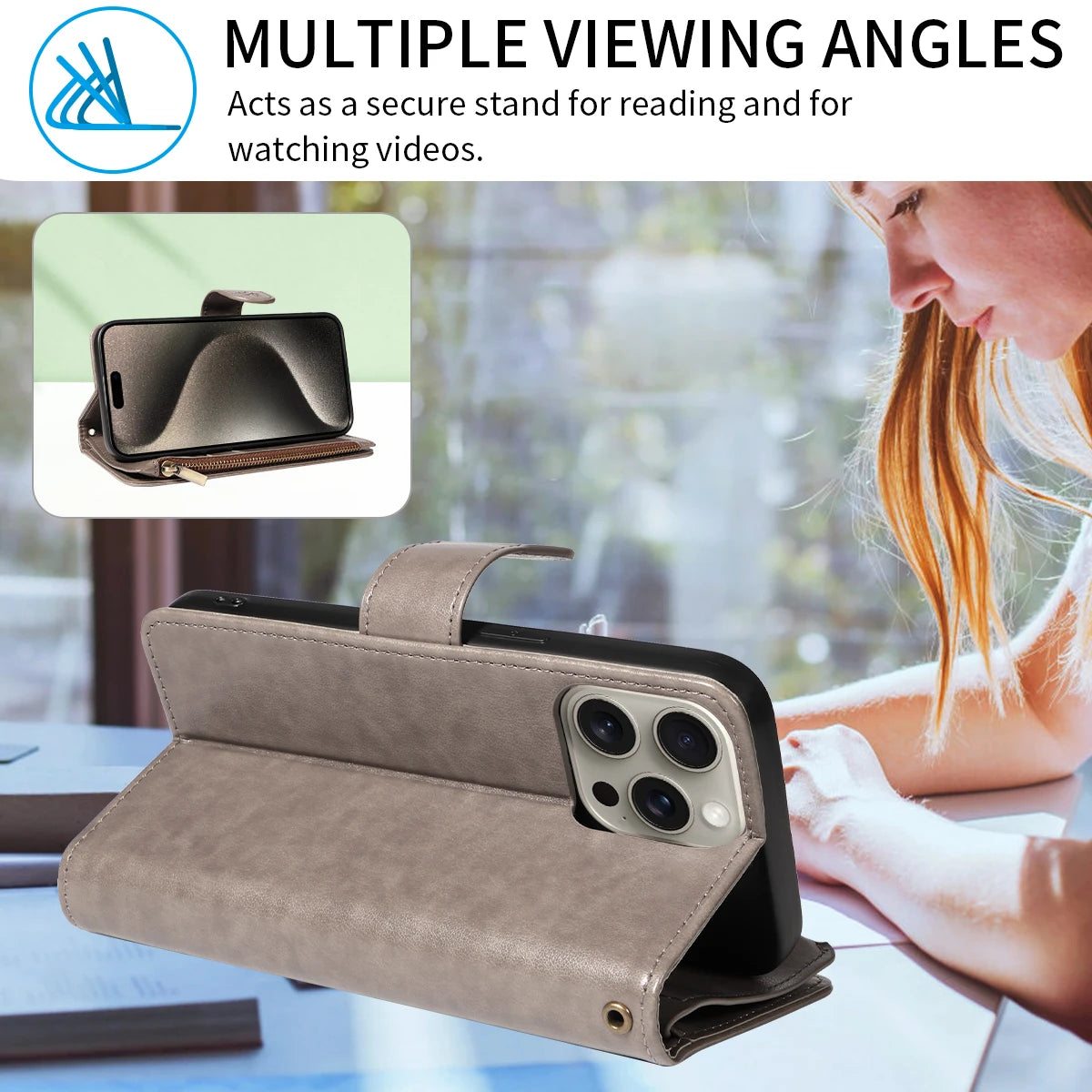 Embossed Zipper Leather Case for Samsung GalaxyS25Ultra S24 S23 S22 S21 S20 S10 S9 S8 Plus FE M33 NOTE10 Series Wallet Cover