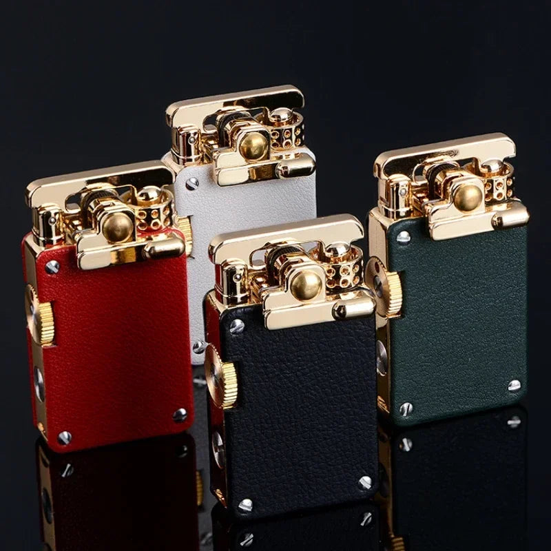 CHIEF Kerosene Lighter Light Luxury Rocker Ejection Ignition Mechanical Personalized Men's Business Gift Collectible