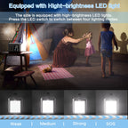 Portable Power Station P86,88.8Wh 3.7 V LiFePo4 Battery, with 120W (150W Peak) AC Outputs, Solar Generator for Travel and Camping
