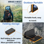 Portable Solar Power Bank,50000mAh External Solar Power Supply,Compatible with IOS Android USB-A And USB-C Charging Outdoor Camp