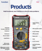 ANENG SZ304 Multifunction Digital Multimete True RMS Handheld High Precision Tester NCV AC/DC Votage Current Resistance Ohm Tool