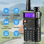 1/2PCS BaoFeng UV-5R 8W Tri-Power Walkie Talkie High Power Dual Band Long Range 128 CH Portable Handheld UV 5R Ham Two Way Radio